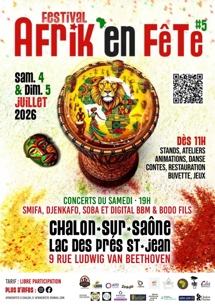 Affiche Afrik'En Fête 2026
