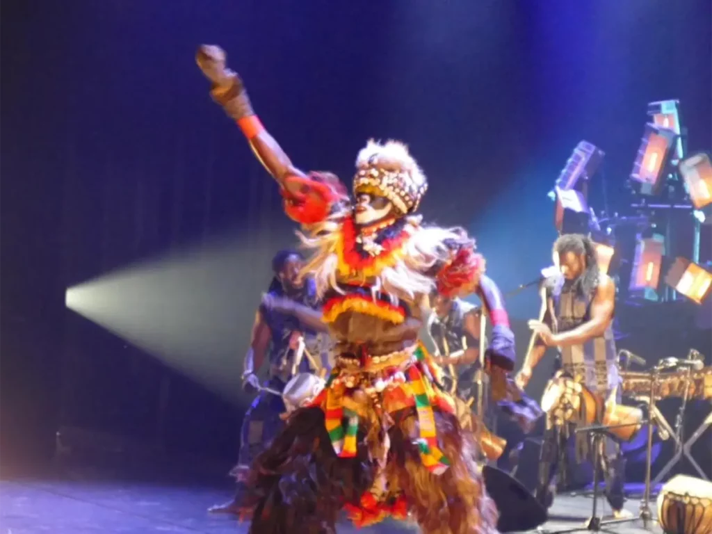 Danse de Masque du Sénégal - Faux Lion