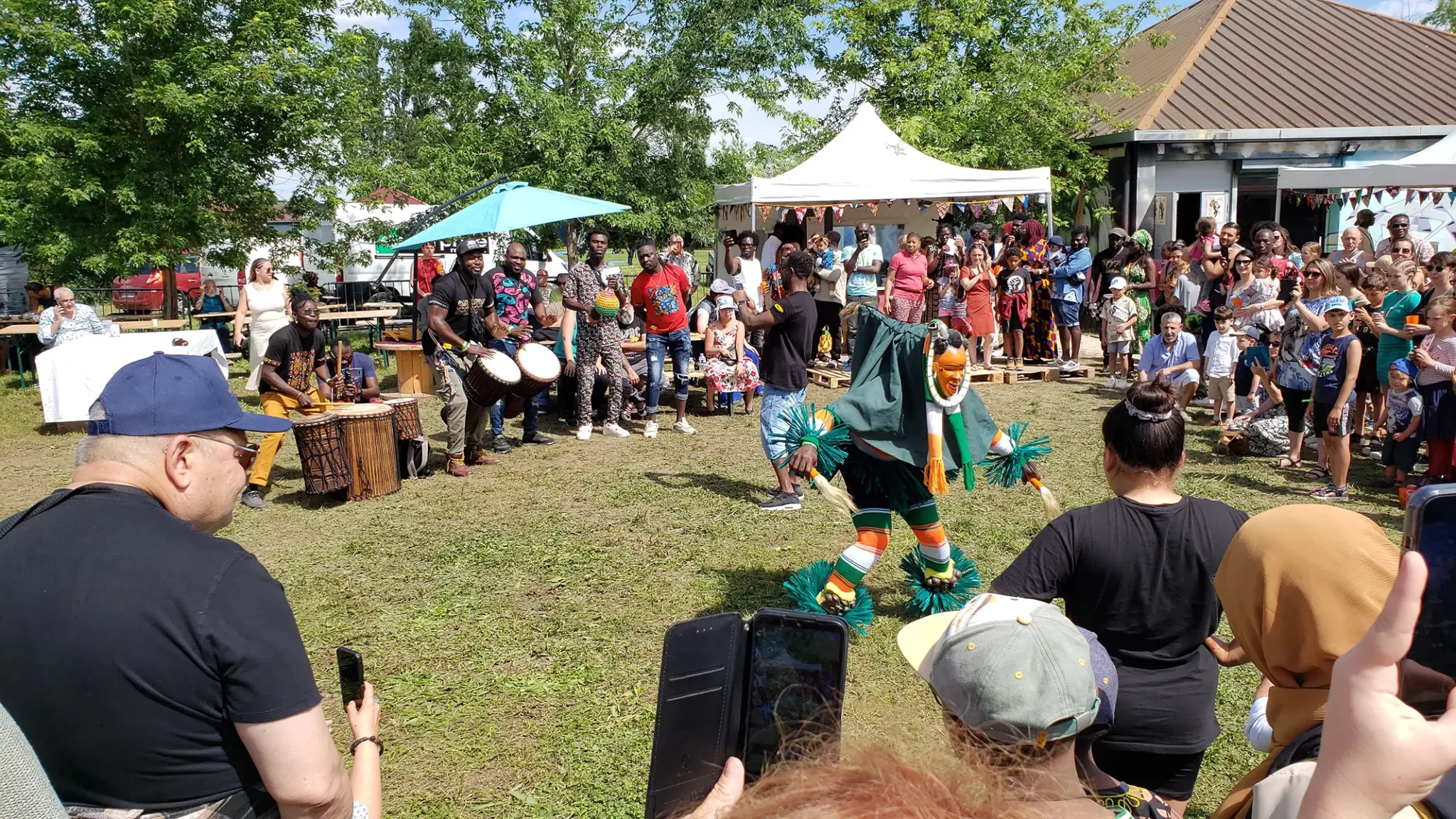 Danse de masque Zaouli de Côte d'Ivoire - Festival Afrik'en Fête 2024